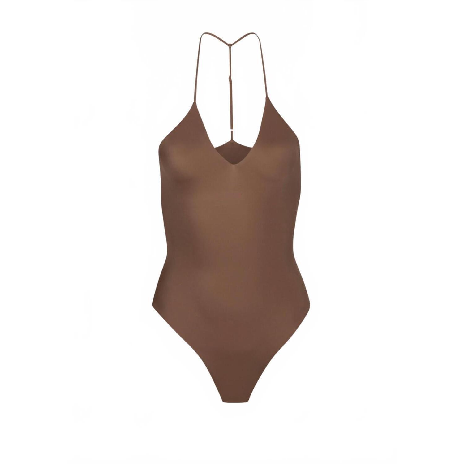 New Dos Gardenias Women's Bella Halter One Piece In Earth